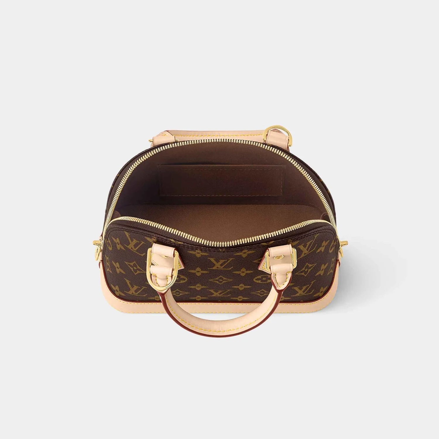 Louis Vuitton Alma BB in Monogram Canvas with Gold Hardware