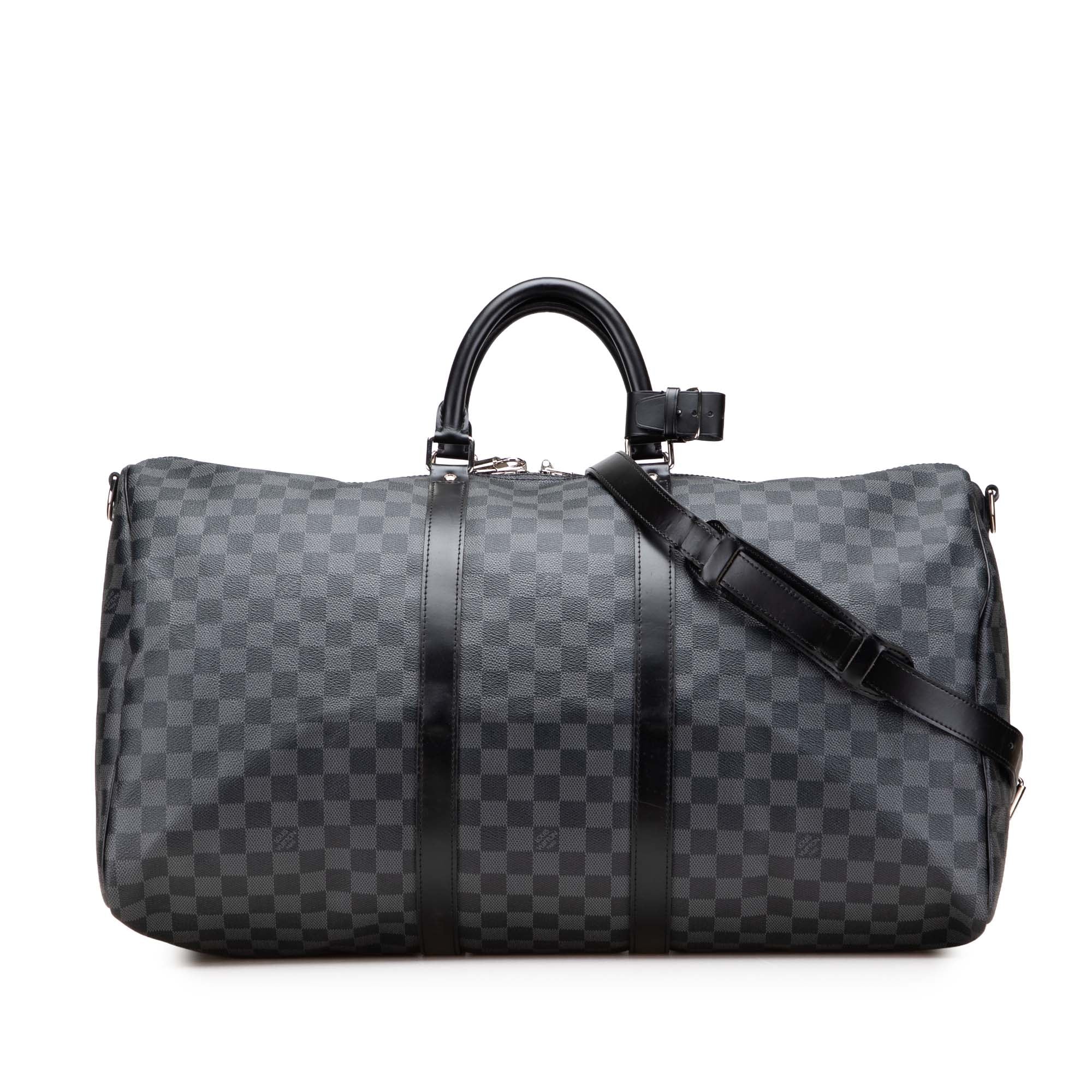 Louis Vuitton Damier Graphite Keepall Bandouliere 55 - The Boutique