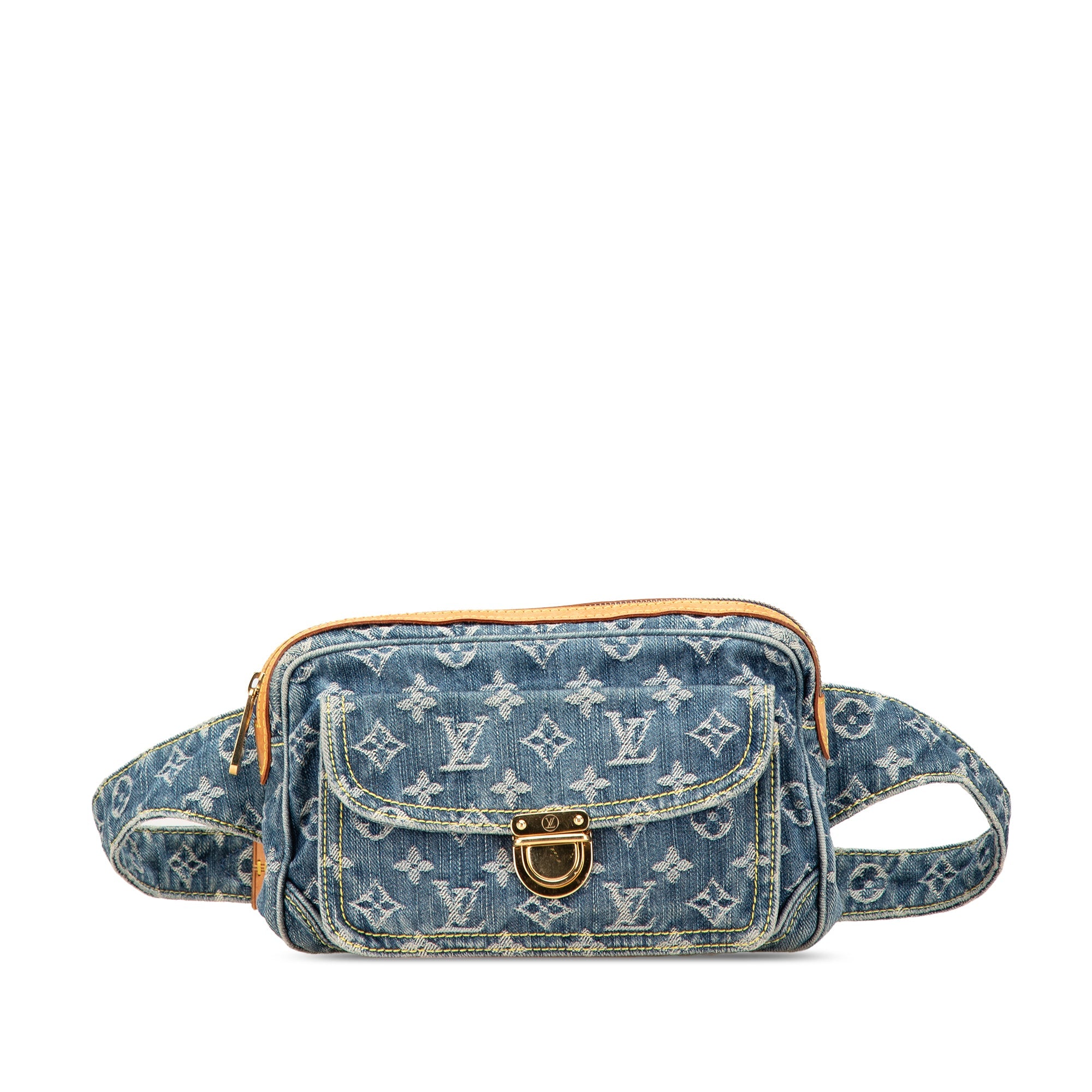 Louis Vuitton Monogram Denim Bum Bag - The Boutique