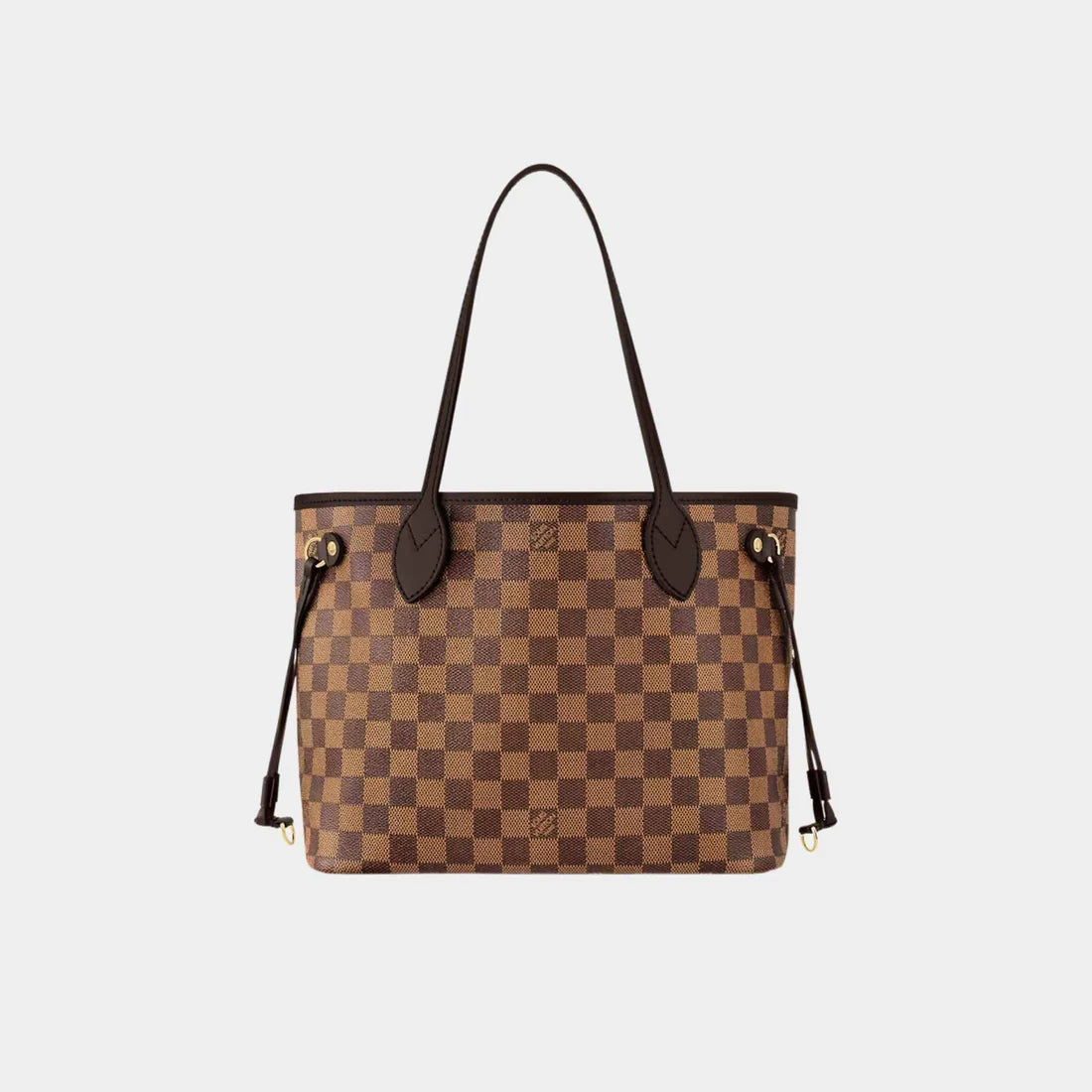 Louis Vuitton Neverfull PM Tote in Damier Ebene Canvas