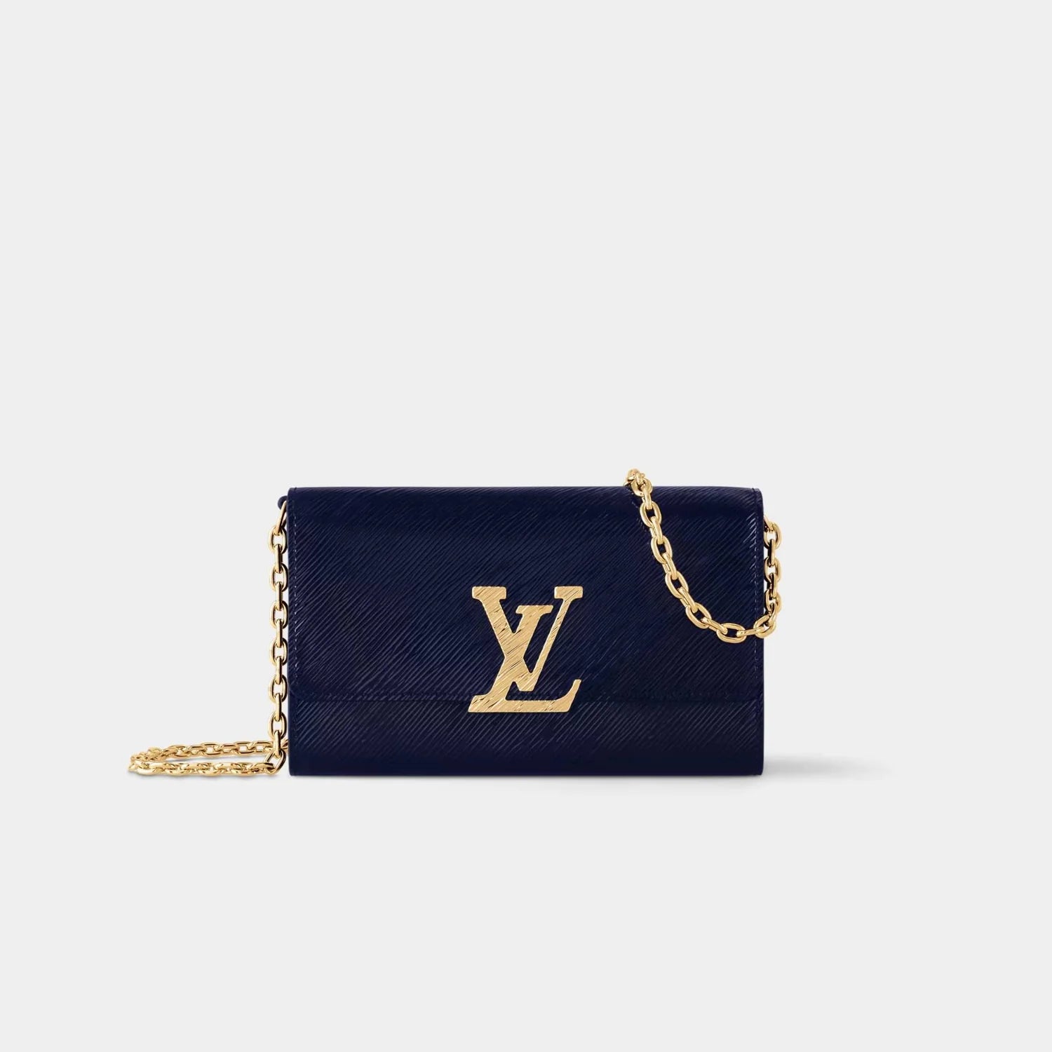 Louis Vuitton Pochette Louise in Varnished Epi Leather