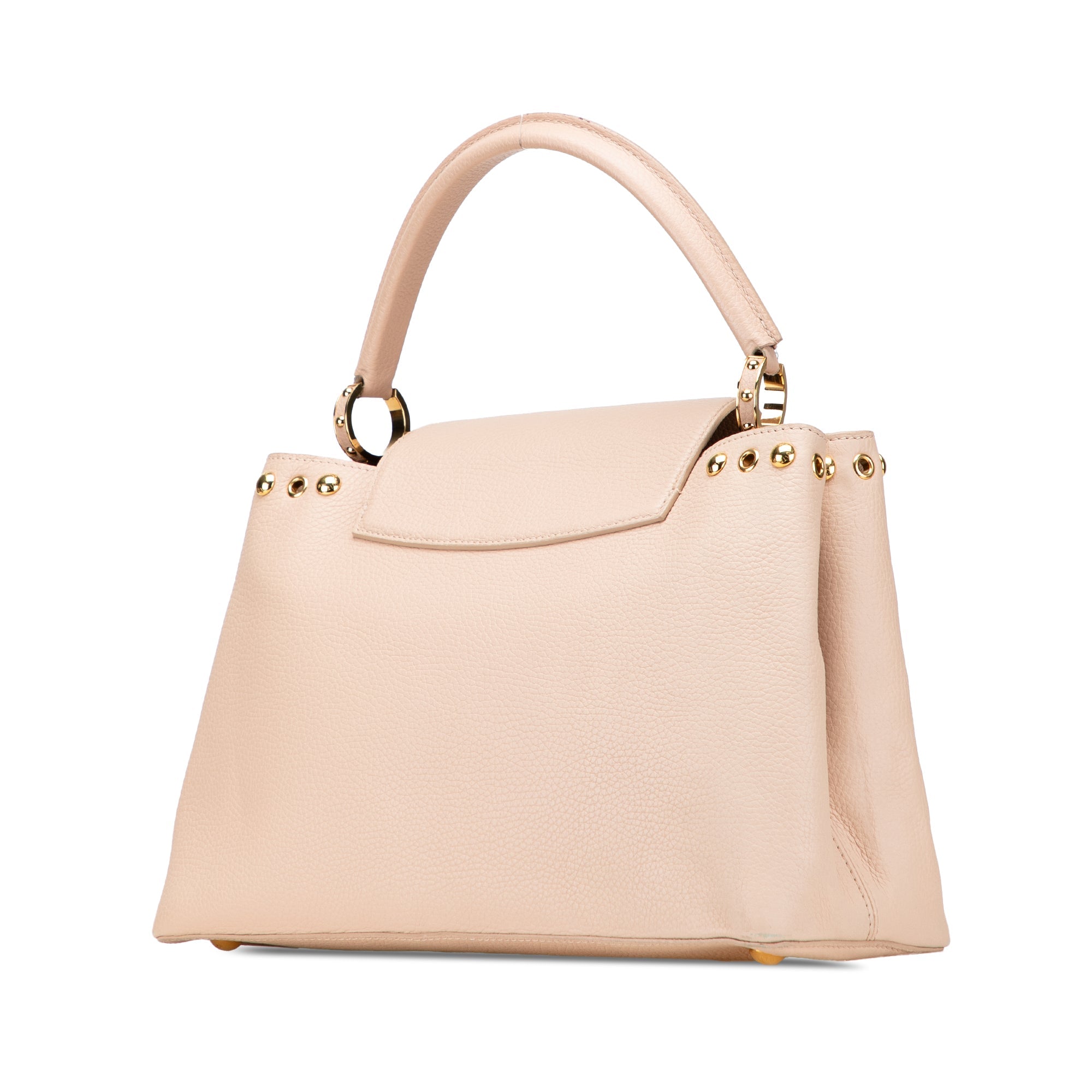 Louis Vuitton Taurillon Studdy Capucines MM - The Boutique