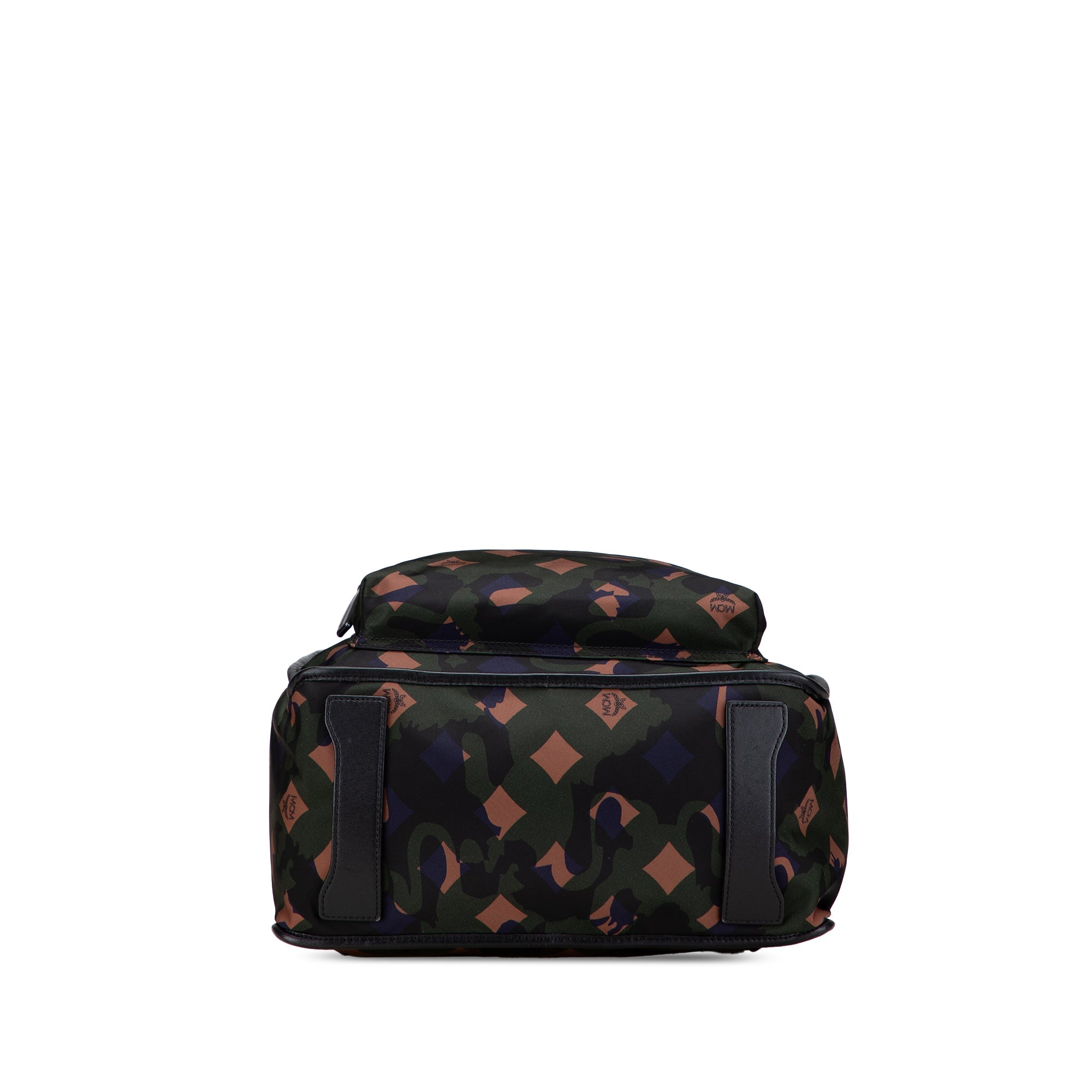 MCM Nylon Camo Munich Lion Dieter Backpack - The Boutique