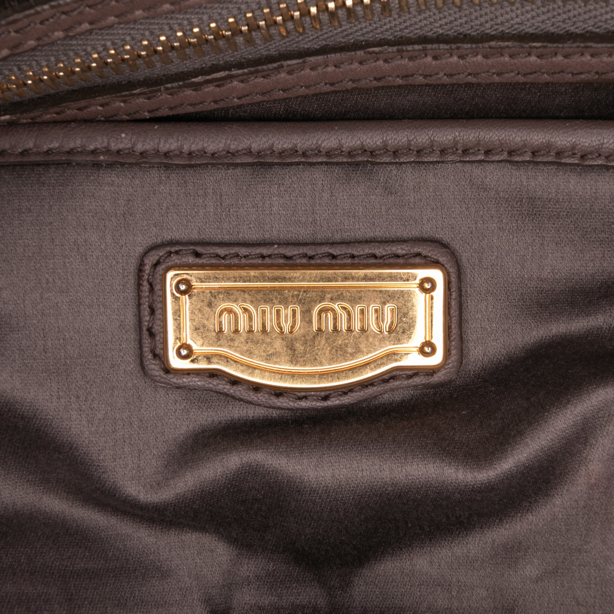 Miu Miu Matelasse Leather Turnlock Tote - The Boutique