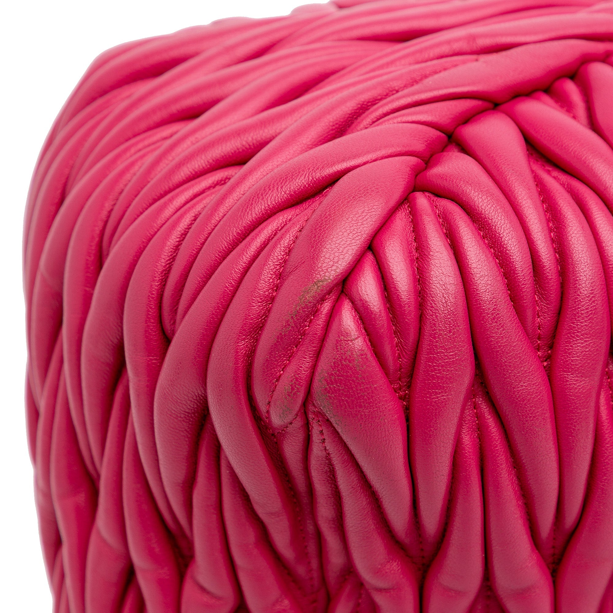 Miu Miu Matelasse Nappa Satchel - The Boutique