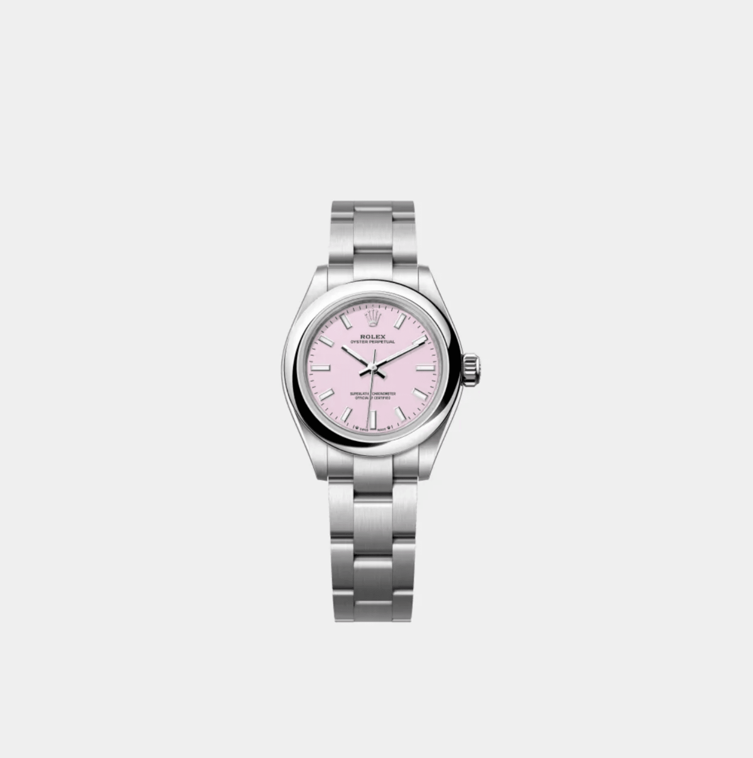 Rolex Oyster Perpetual 28 Candy Pink Dial 276200 - The Boutique