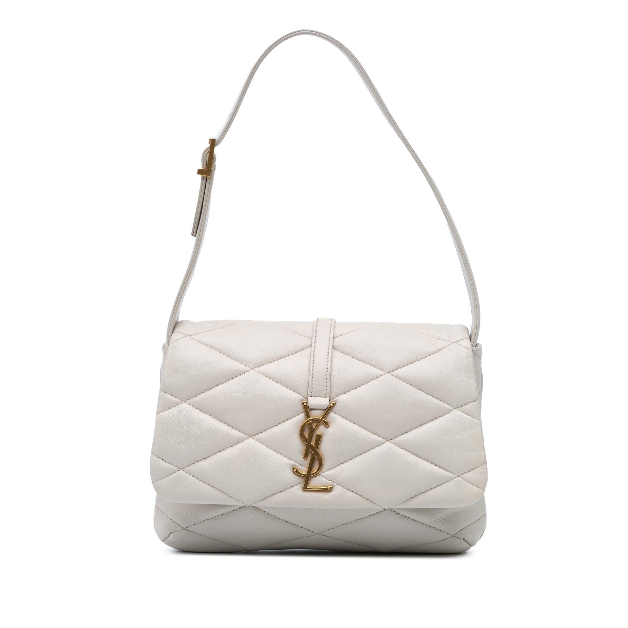 Saint Laurent Quilted Lambskin Le 57 Shoulder Bag - The Boutique